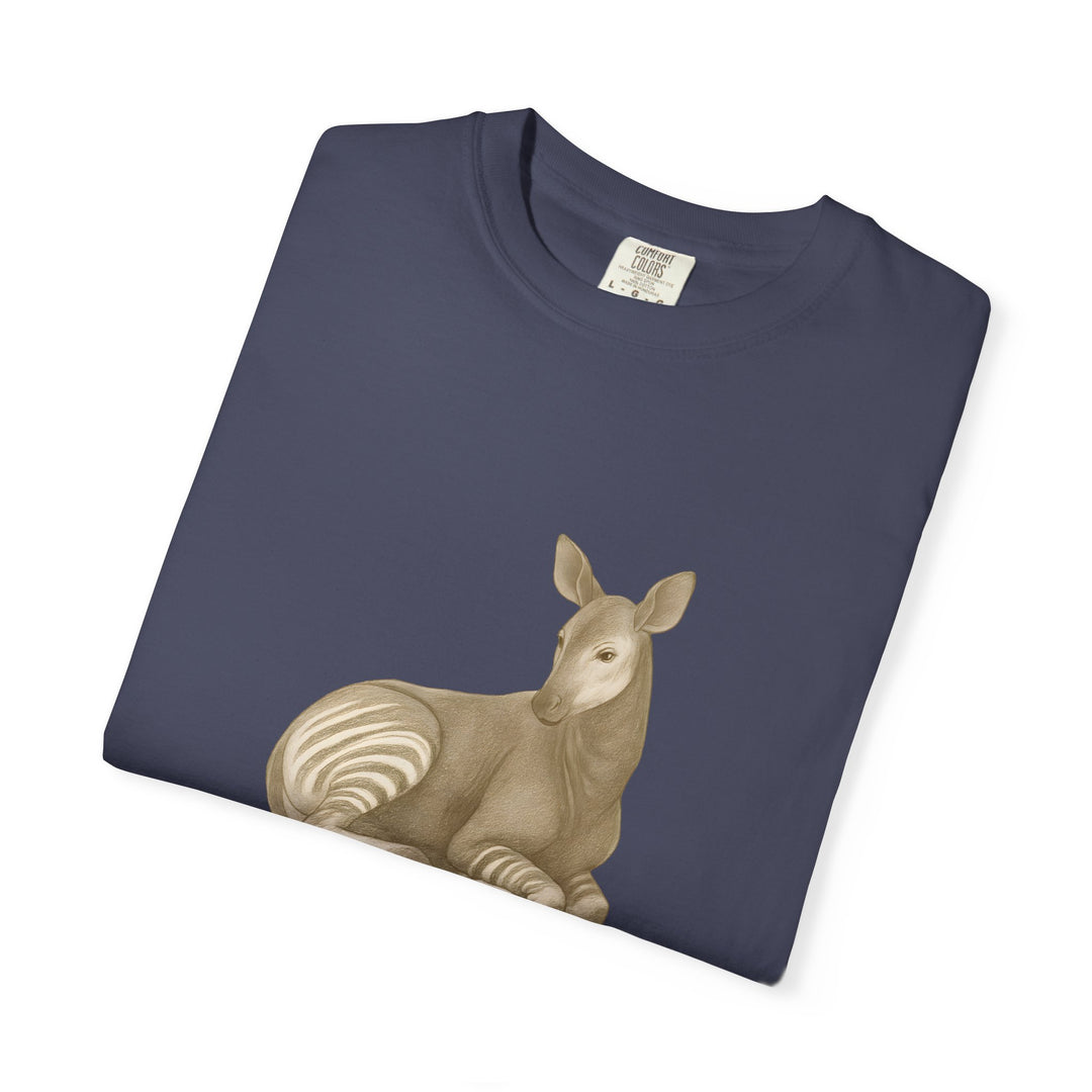 Returning to Center – Okapi | Calm & Centered | Sketch Series by Pure Perspective | Eco Friendly Graphic Tee