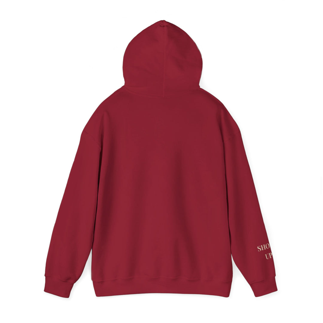Show Up – Lion | Empowered & Bold Series | Unisex Heavy Blend™ Hooded Sweatshirt | Eco-Friendly Apparel