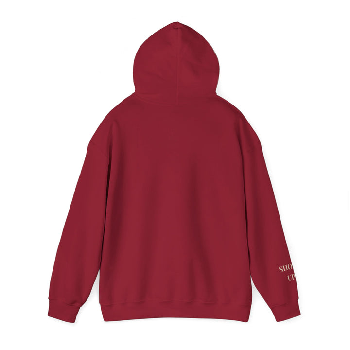 Show Up – Lion | Empowered & Bold Series | Unisex Heavy Blend™ Hooded Sweatshirt | Eco-Friendly Apparel