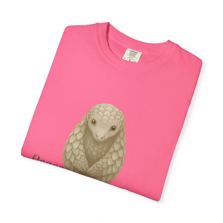Peace Needs No Armor – Pangolin | Calm & Centered | Sketch Series by Pure Perspective | Eco Friendly Graphic Tee