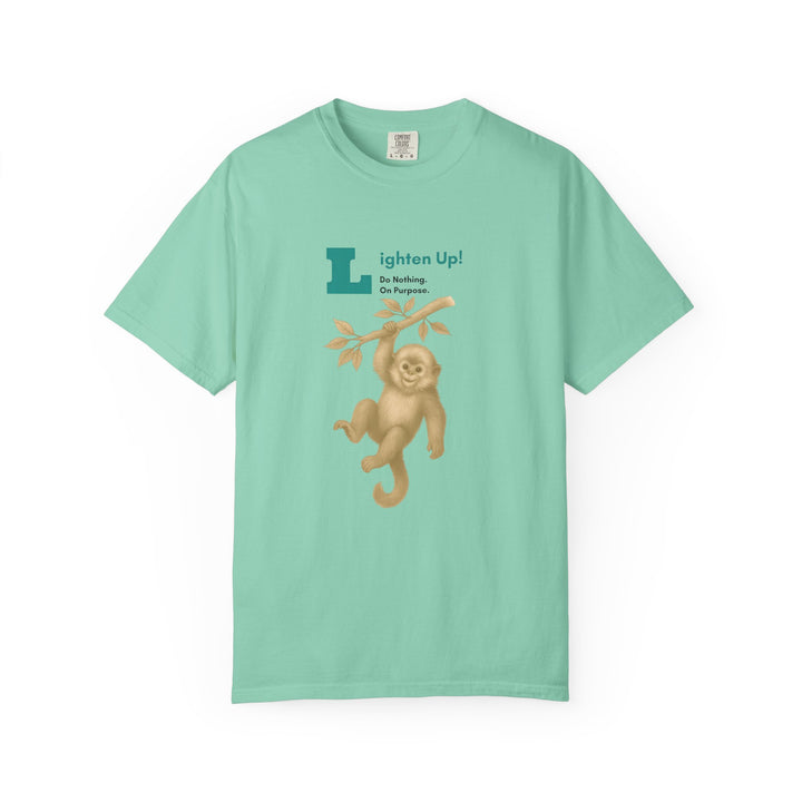 Lighten Up – Golden Snub-Nosed Monkey | Joyful & Playful | Sketch Series by Pure Perspective | Eco Friendly Graphic Tee