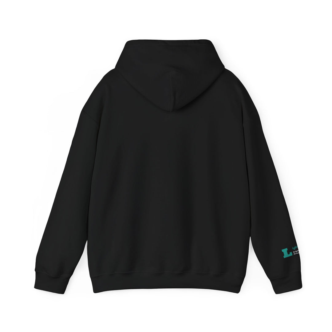 Lighten Up – Golden Snub-Nosed Monkey | Empowered & Bold Series | Unisex Heavy Blend™ Hooded Sweatshirt | Eco-Friendly Apparel