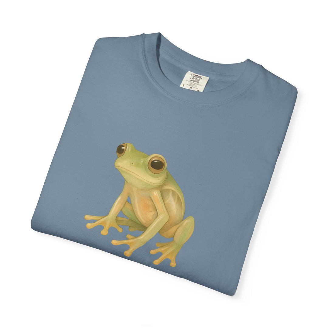 Vulnerability Takes Courage – Glass Frog | Hopeful & Healing | Sketch Series by Pure Perspective App | Eco Friendly Graphic Tee