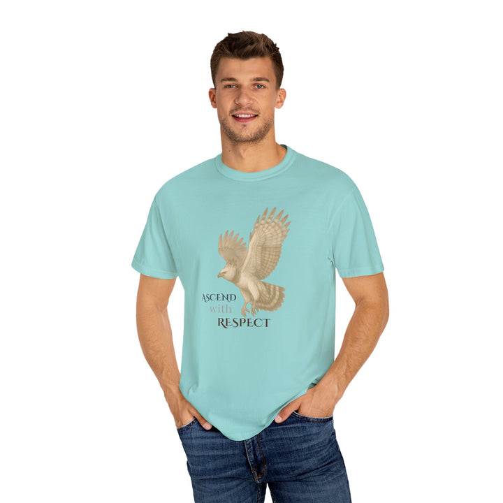 Ascend with Respect – Harpy Eagle | Empowered & Bold | Sketch Series by Pure Perspective | Eco Friendly Graphic Tee