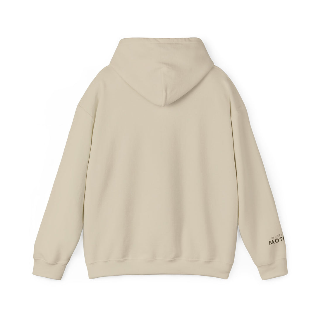 Mastery in Motion – Snow Leopard Edition | Patient & Peaceful Series | Unisex Heavy Blend™ Hooded Sweatshirt | Eco-Friendly Apparel