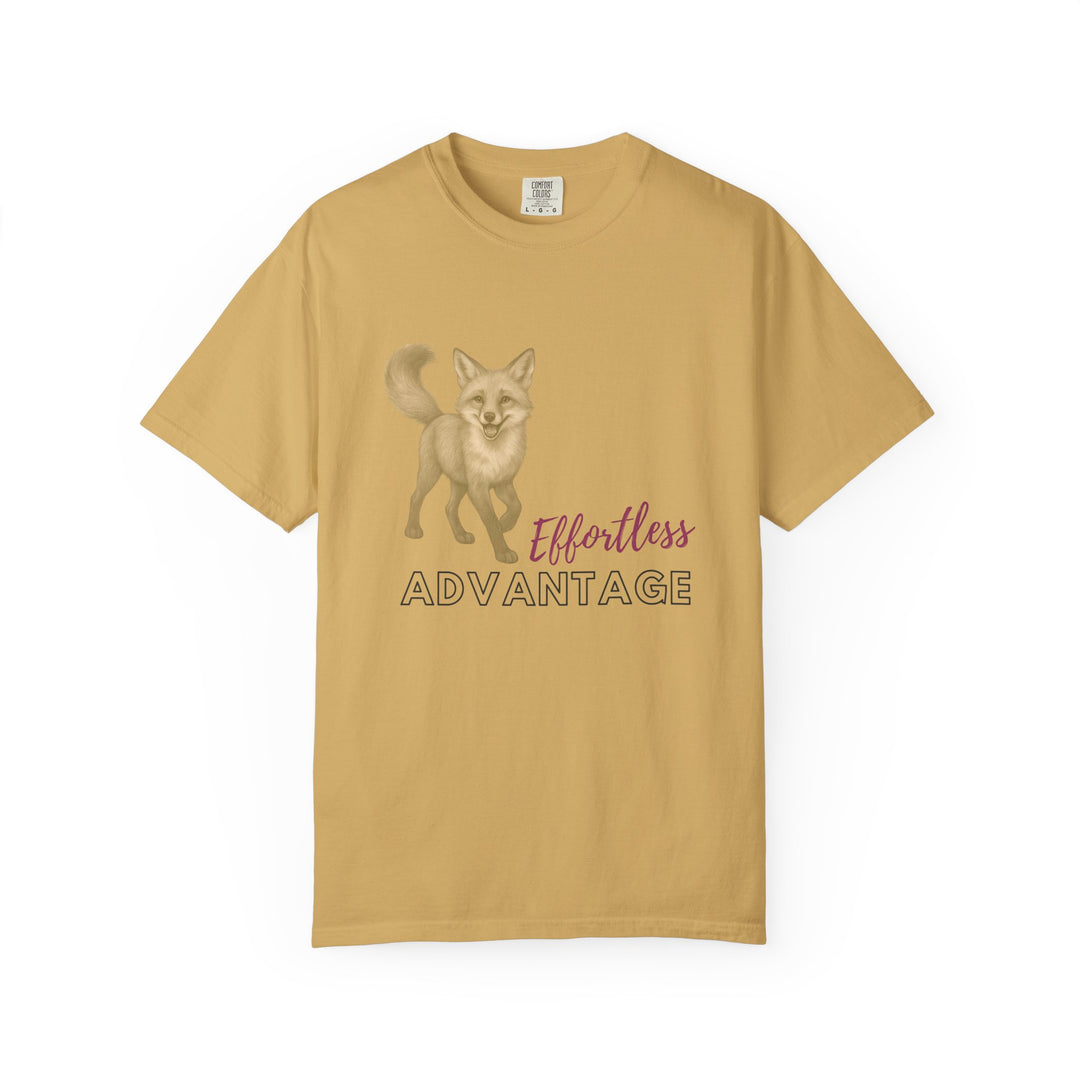 Effortless Advantage – Red Fox | Joyful & Playful | Sketch Series by Pure Perspective App | Eco Friendly Graphic Tee