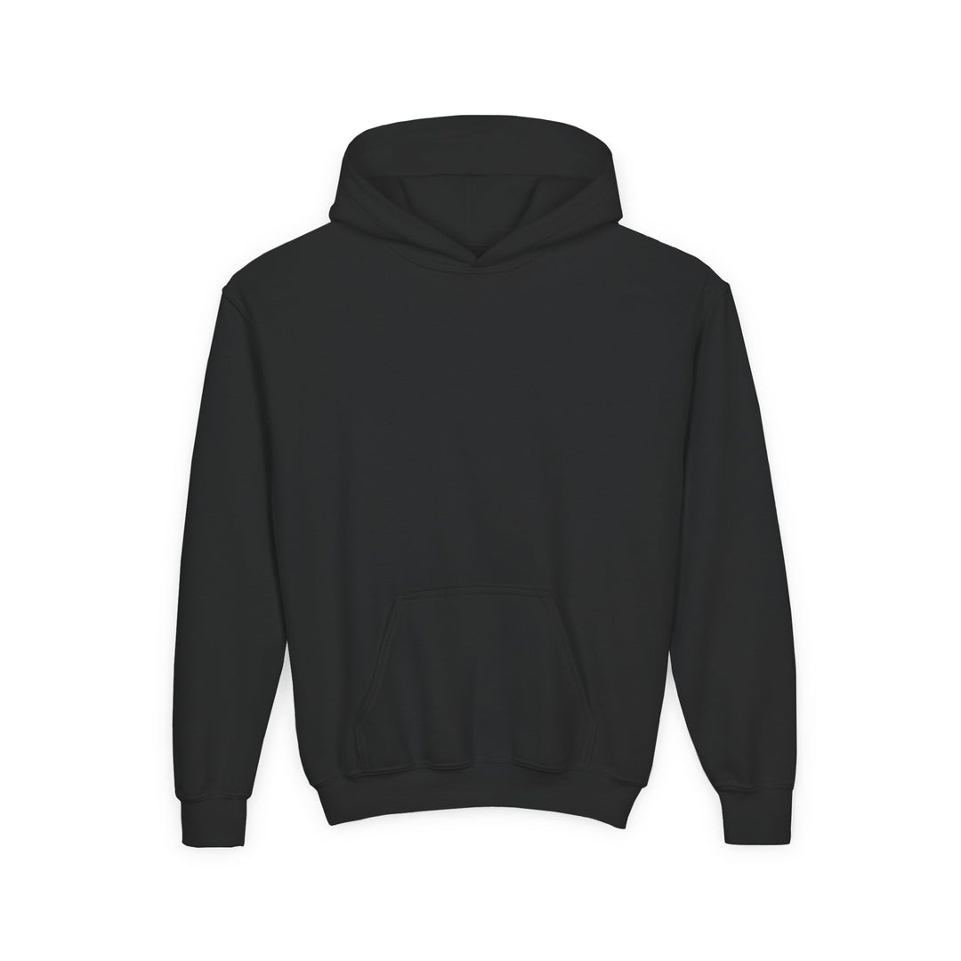 Kids Tree Kangaroo "This View Was Earned" Heavy Blend Hoodie | Back Print Design | Joyful & Playful | Inspirational Message