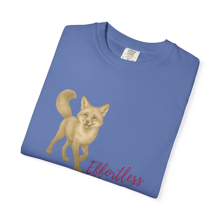 Effortless Advantage – Red Fox | Joyful & Playful | Sketch Series by Pure Perspective App | Eco Friendly Graphic Tee