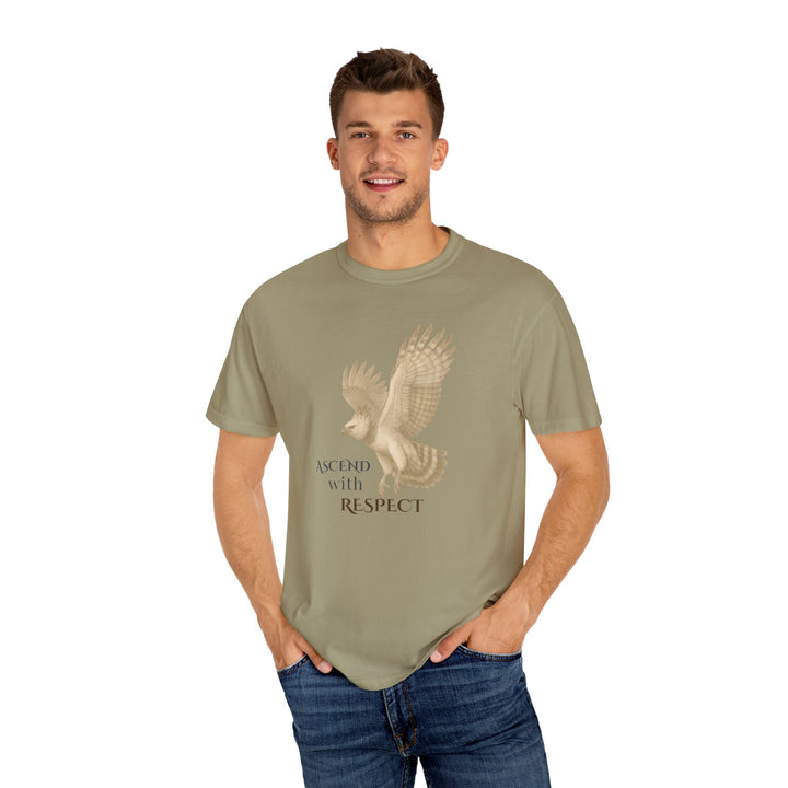 Ascend with Respect – Harpy Eagle | Empowered & Bold | Sketch Series by Pure Perspective | Eco Friendly Graphic Tee