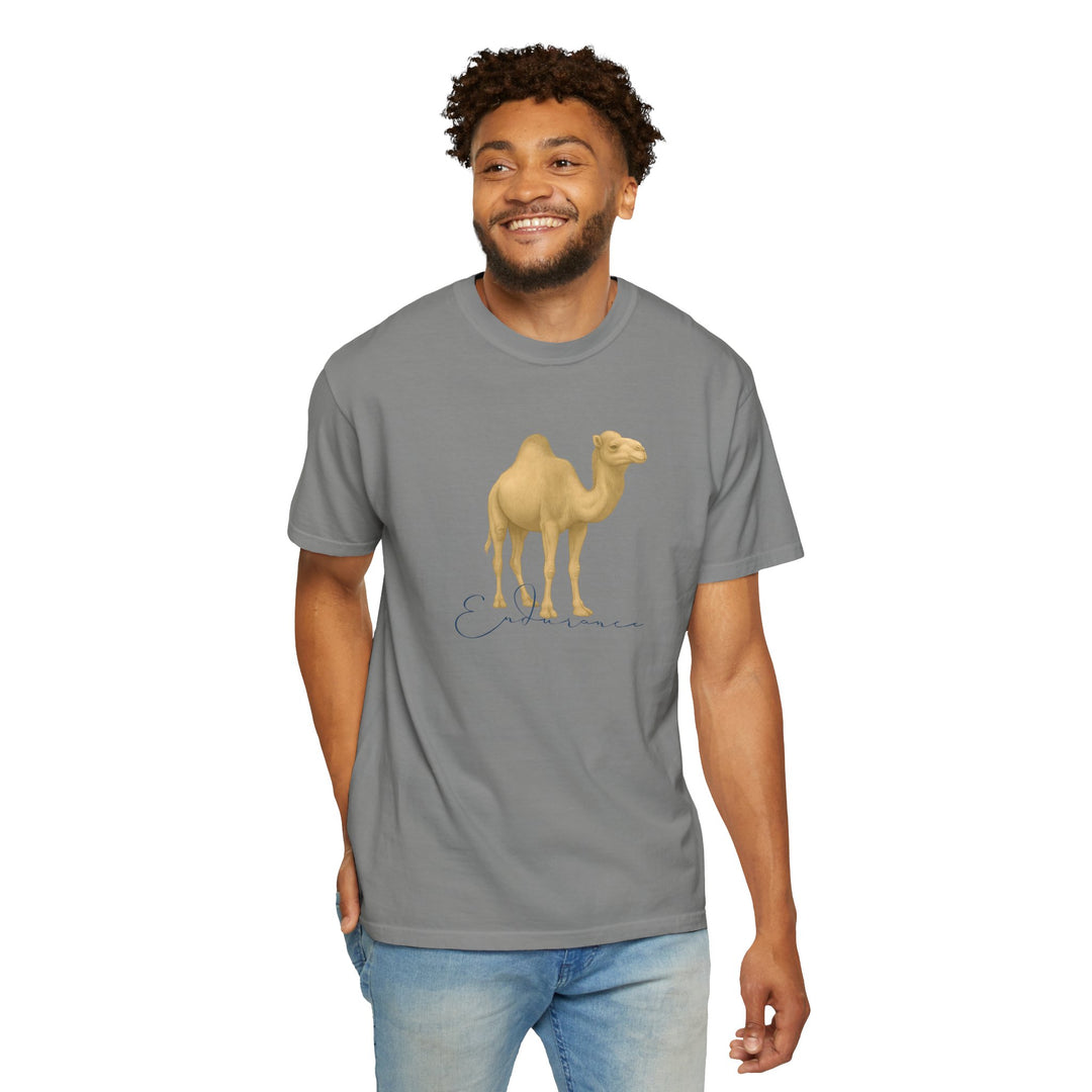 Endurance – Camel Edition | Patient & Peaceful | Sketch Series by Pure Perspective | Eco Friendly Graphic Tee