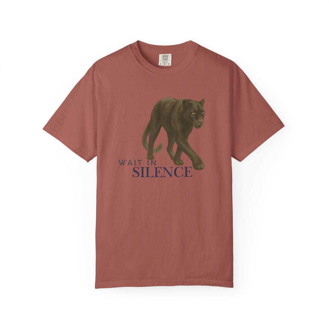 Weight in Silence – Jaguar | Reflective & Wise | Sketch Series by Pure Perspective | Eco Friendly Graphic Tee
