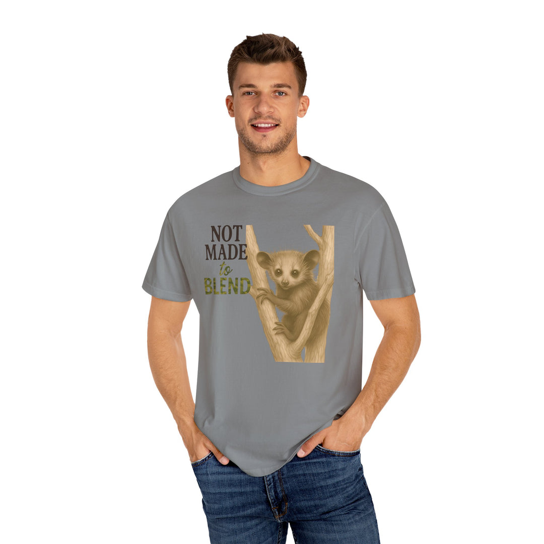 Not Made to Blend – Aye Aye | Reflective & Wise | Sketch Series by Pure Perspective App | Eco Friendly Graphic Tee