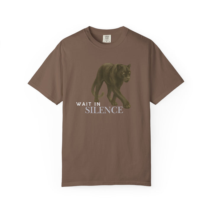 Weight in Silence – Jaguar | Reflective & Wise | Sketch Series by Pure Perspective | Eco Friendly Graphic Tee