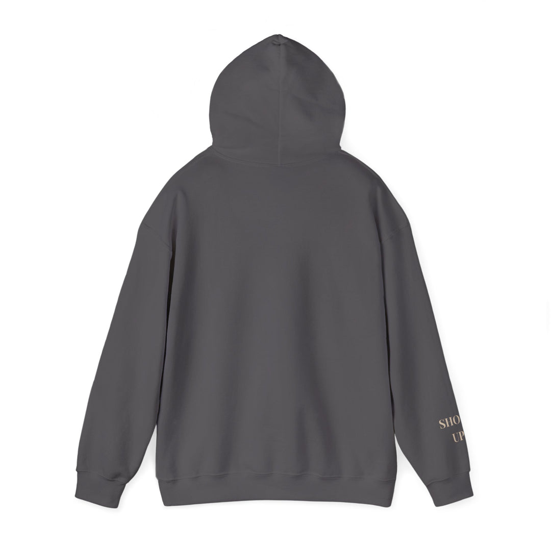 Show Up – Lion | Empowered & Bold Series | Unisex Heavy Blend™ Hooded Sweatshirt | Eco-Friendly Apparel