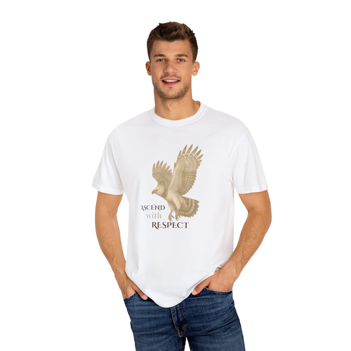 Ascend with Respect – Harpy Eagle | Empowered & Bold | Sketch Series by Pure Perspective | Eco Friendly Graphic Tee