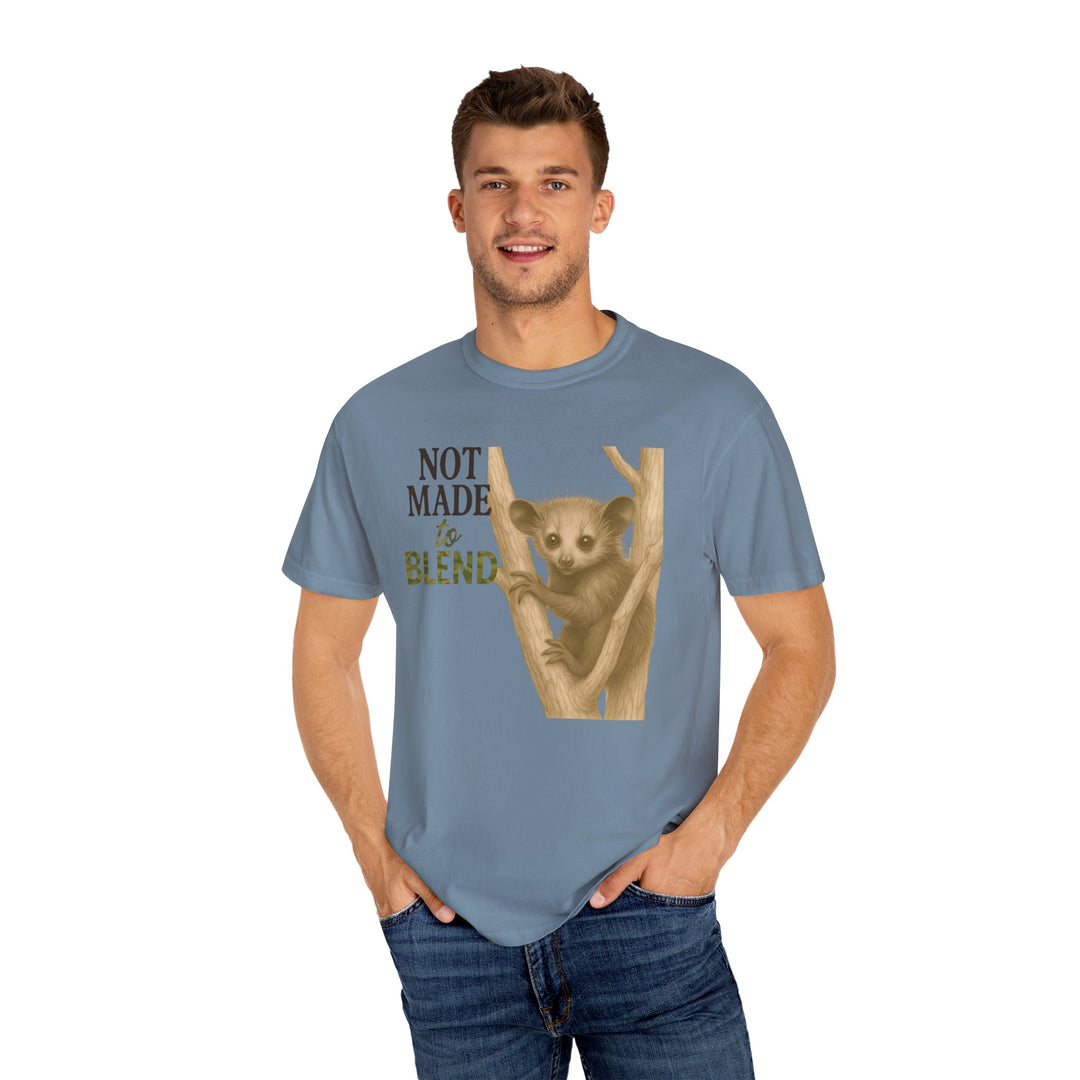 Not Made to Blend – Aye Aye | Reflective & Wise | Sketch Series by Pure Perspective App | Eco Friendly Graphic Tee