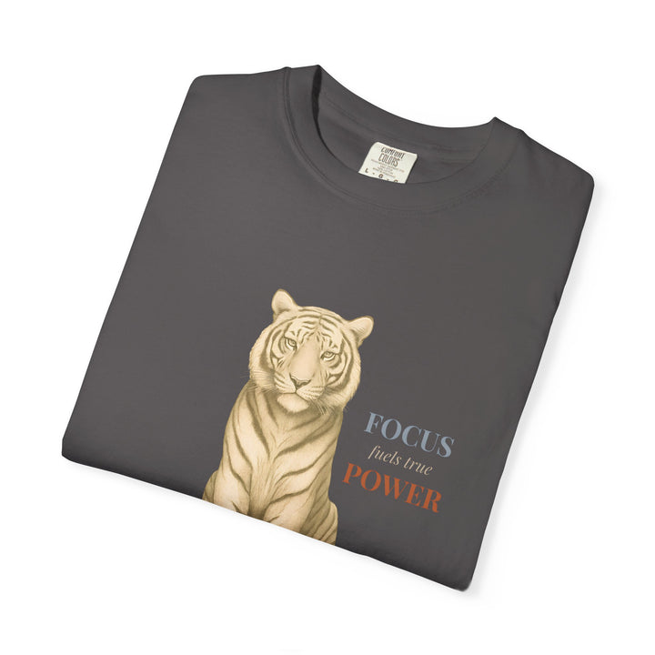 Force fuels true Power – Tiger | Empowered & Bold | Sketch Series by Pure Perspective | Eco Friendly Graphic Tee
