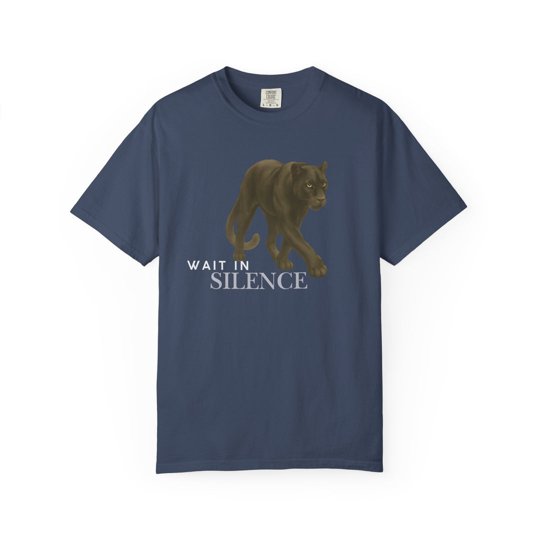 Weight in Silence – Jaguar | Reflective & Wise | Sketch Series by Pure Perspective | Eco Friendly Graphic Tee