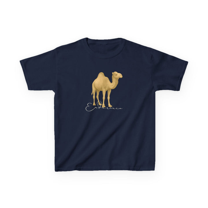 Kids Camel Tee | "Endurance" | Sketch Design | Eco-Conscious | Patient & Peaceful