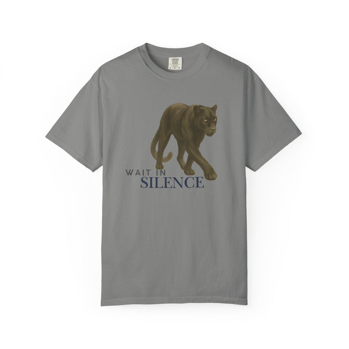 Weight in Silence – Jaguar | Reflective & Wise | Sketch Series by Pure Perspective | Eco Friendly Graphic Tee