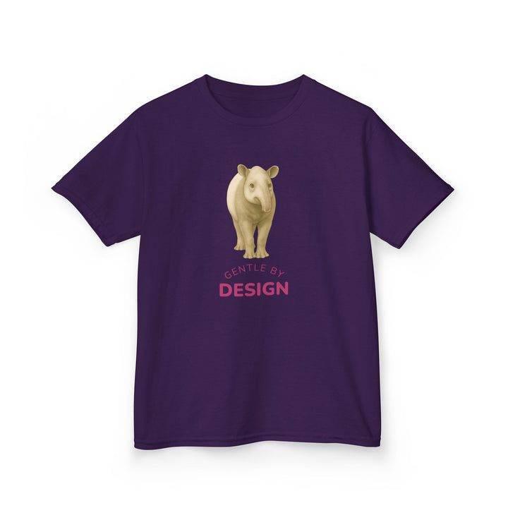 Kids Tapir Tee | "Gentle by Design" | Sketch Design | Eco-Conscious | Grounded & Gentle
