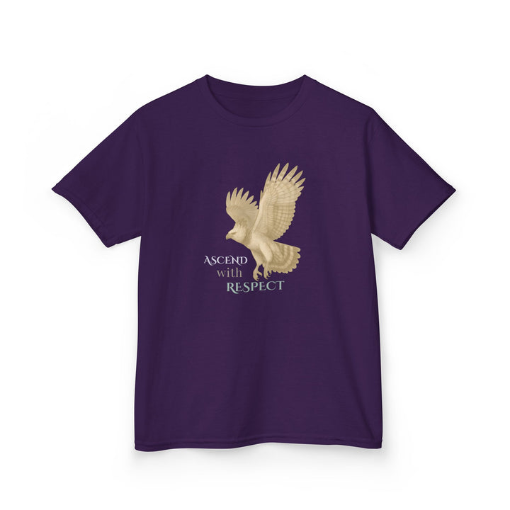 Kids Harpy Eagle Tee | "Rise with Kindness" | Sketch Design | Eco-Conscious | Empowered & Bold