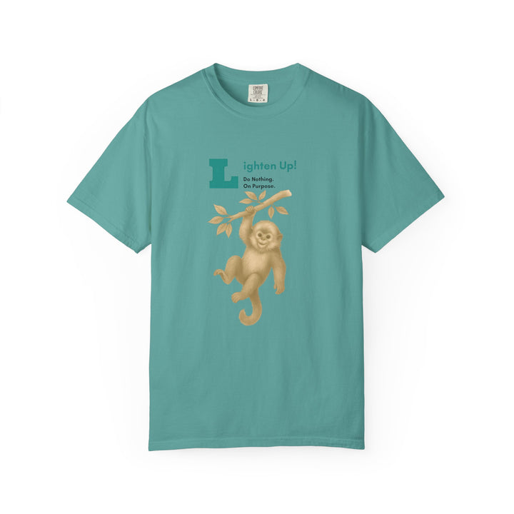 Lighten Up – Golden Snub-Nosed Monkey | Joyful & Playful | Sketch Series by Pure Perspective | Eco Friendly Graphic Tee