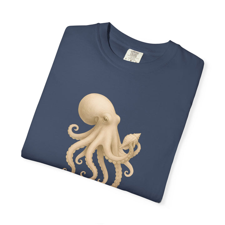 Think In All Directions – Octopus | Joyful & Playful | Sketch Series by Pure Perspective App | Eco Friendly Graphic Tee