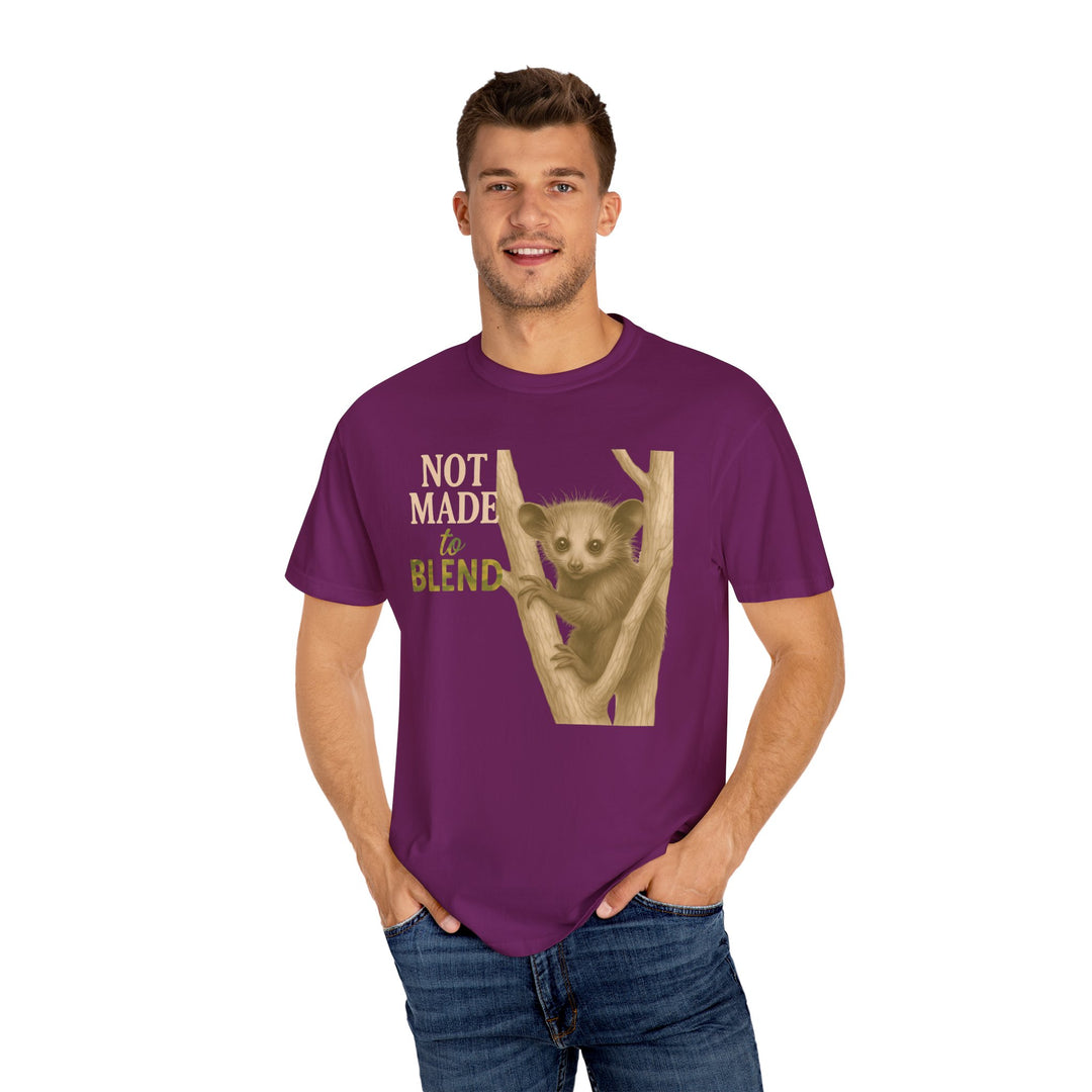 Not Made to Blend – Aye Aye | Reflective & Wise | Sketch Series by Pure Perspective App | Eco Friendly Graphic Tee