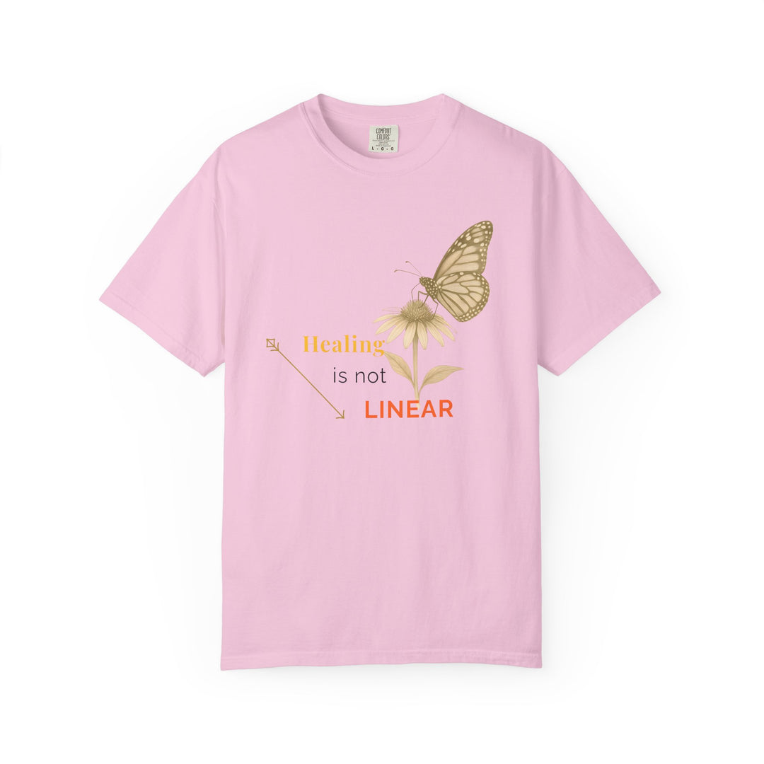 Healing is not Linear – Monarch Butterfly | Hopeful & Healing | Sketch Series by Pure Perspective App | Eco Friendly Graphic Tee