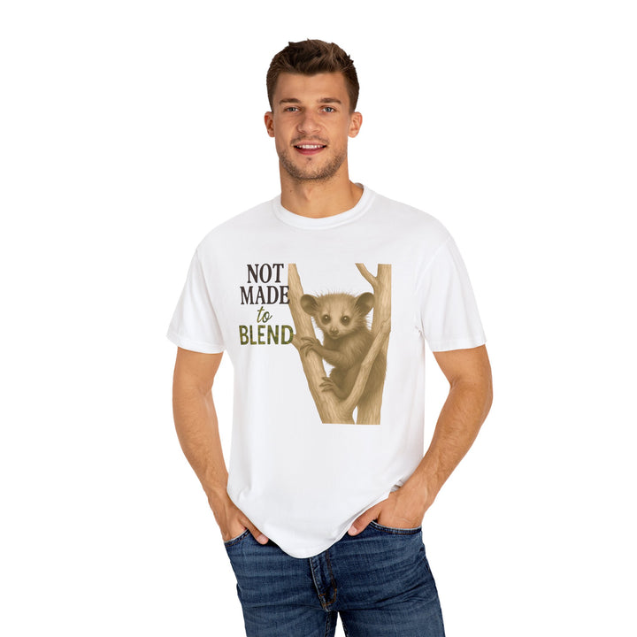 Not Made to Blend – Aye Aye | Reflective & Wise | Sketch Series by Pure Perspective App | Eco Friendly Graphic Tee