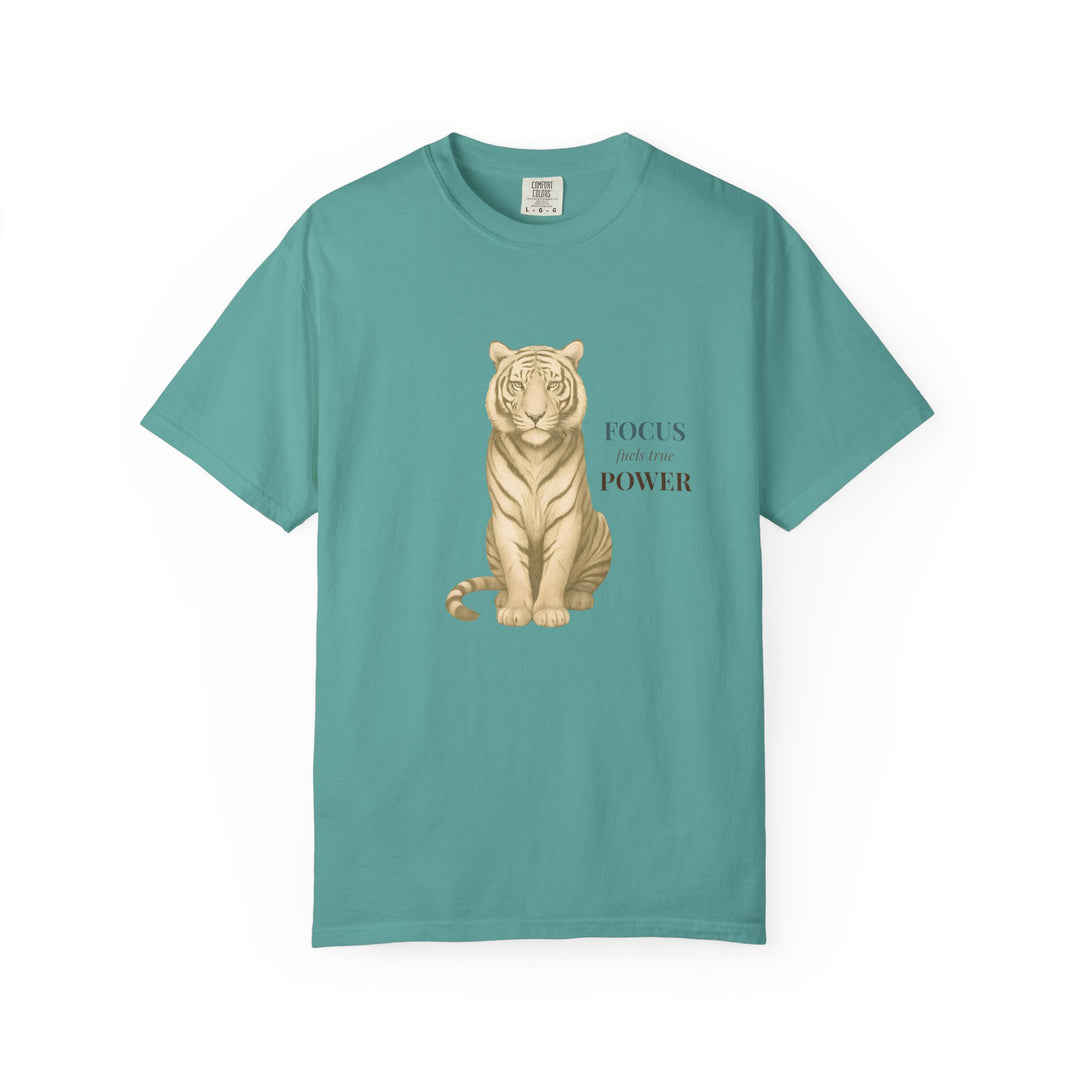 Force fuels true Power – Tiger | Empowered & Bold | Sketch Series by Pure Perspective | Eco Friendly Graphic Tee