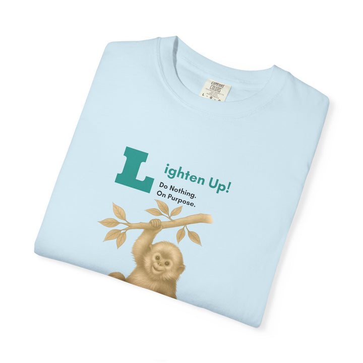 Lighten Up – Golden Snub-Nosed Monkey | Joyful & Playful | Sketch Series by Pure Perspective | Eco Friendly Graphic Tee