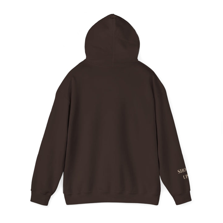 Show Up – Lion | Empowered & Bold Series | Unisex Heavy Blend™ Hooded Sweatshirt | Eco-Friendly Apparel