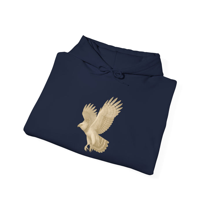 Ascend with Respect – Harpy Eagle | Empowered & Bold Series | Unisex Heavy Blend™ Hooded Sweatshirt | Eco-Friendly Apparel
