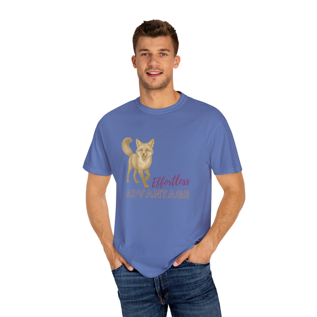 Effortless Advantage – Red Fox | Joyful & Playful | Sketch Series by Pure Perspective App | Eco Friendly Graphic Tee