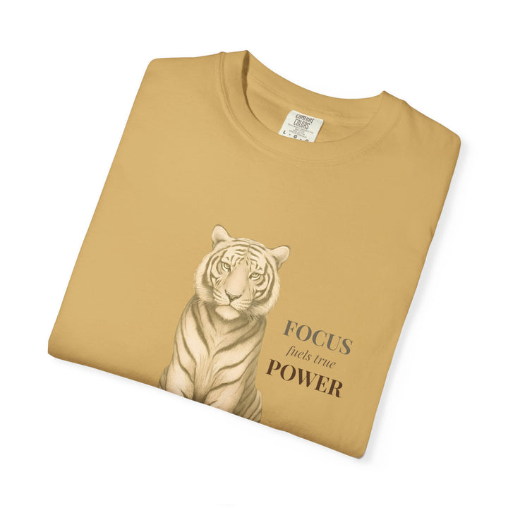 Force fuels true Power – Tiger | Empowered & Bold | Sketch Series by Pure Perspective | Eco Friendly Graphic Tee
