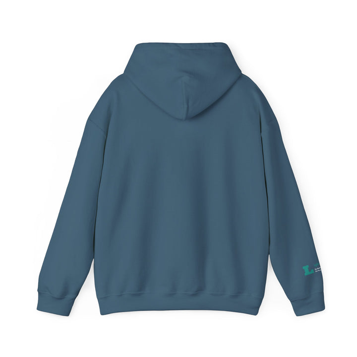 Lighten Up – Golden Snub-Nosed Monkey | Empowered & Bold Series | Unisex Heavy Blend™ Hooded Sweatshirt | Eco-Friendly Apparel