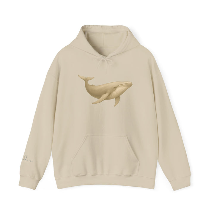 Endure – Blue Whale Edition | Connected & Compassionate Series | Unisex Heavy Blend™ Hooded Sweatshirt | Eco-Friendly Apparel