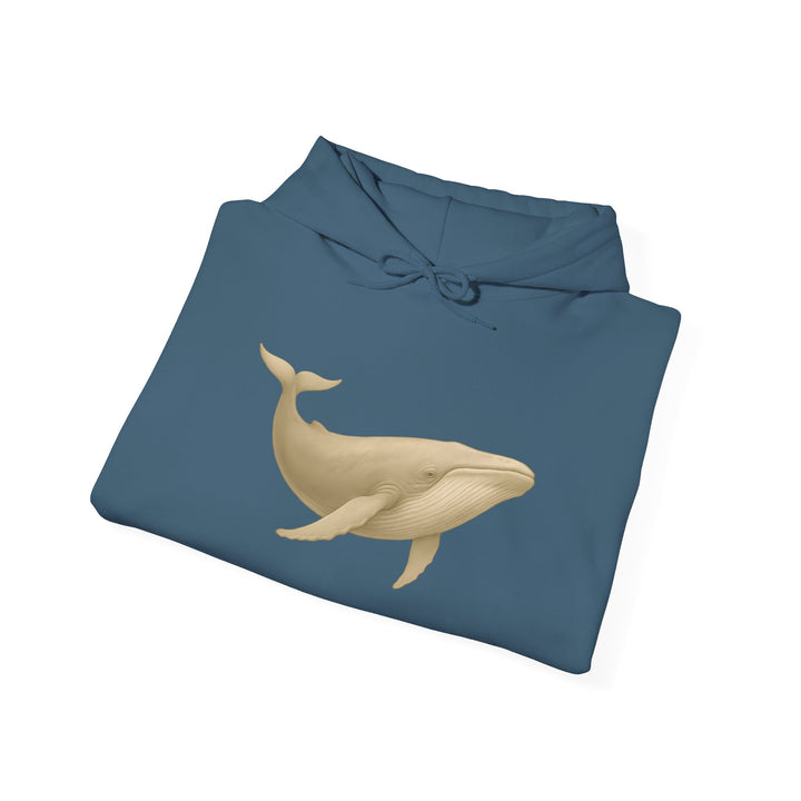 Endure – Blue Whale Edition | Connected & Compassionate Series | Unisex Heavy Blend™ Hooded Sweatshirt | Eco-Friendly Apparel