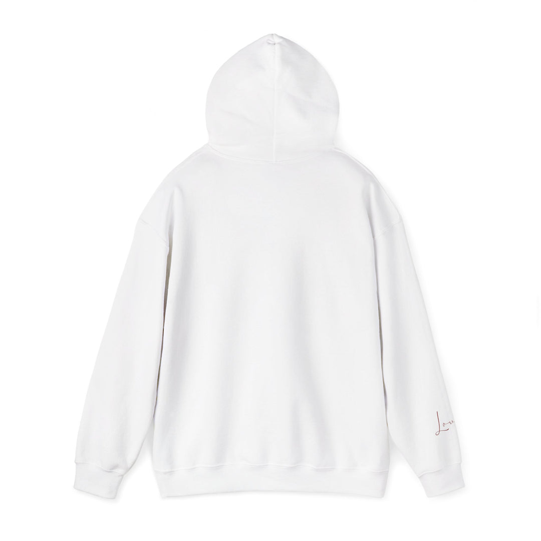 Love – Elephant Mother and Calf Edition | Connected & Compassionate Series | Unisex Heavy Blend™ Hooded Sweatshirt | Eco-Friendly Apparel