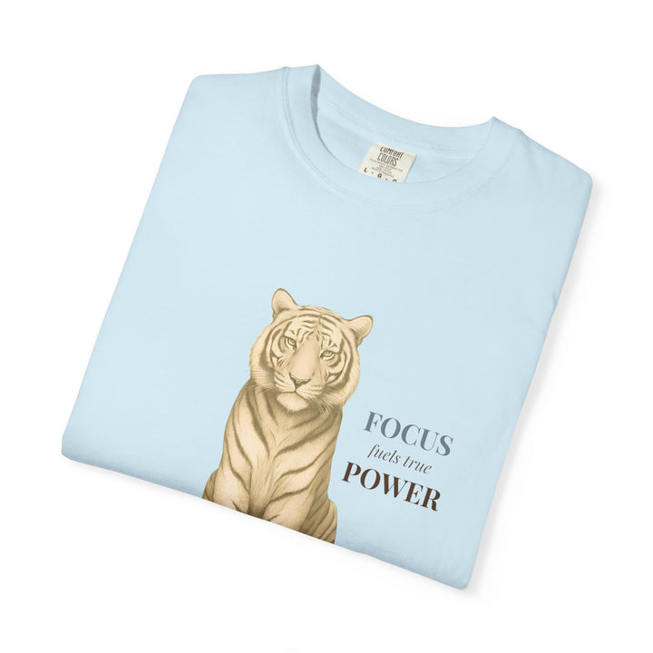 Force fuels true Power – Tiger | Empowered & Bold | Sketch Series by Pure Perspective | Eco Friendly Graphic Tee