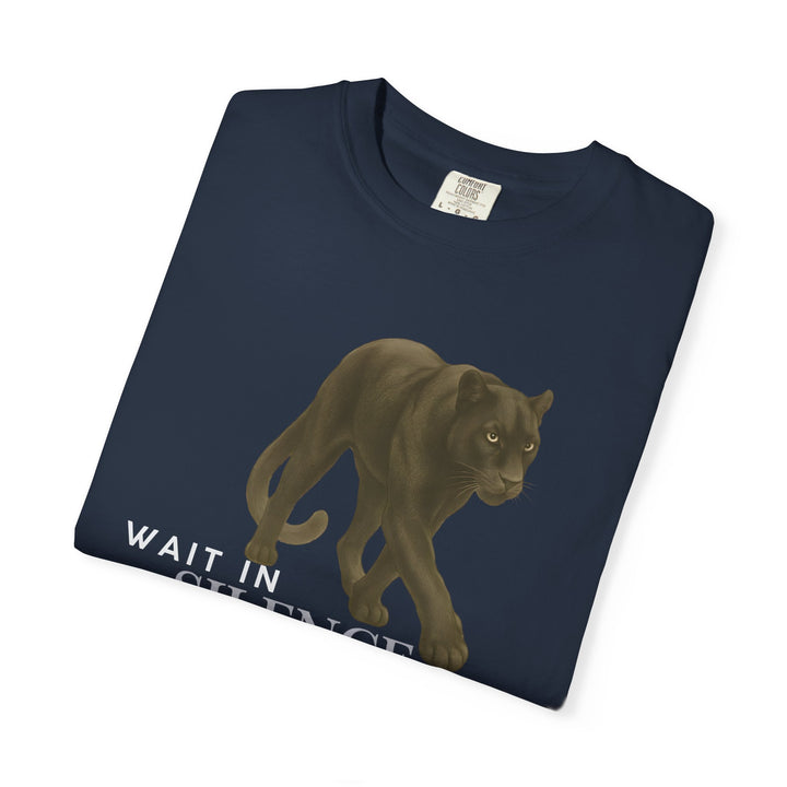 Weight in Silence – Jaguar | Reflective & Wise | Sketch Series by Pure Perspective | Eco Friendly Graphic Tee