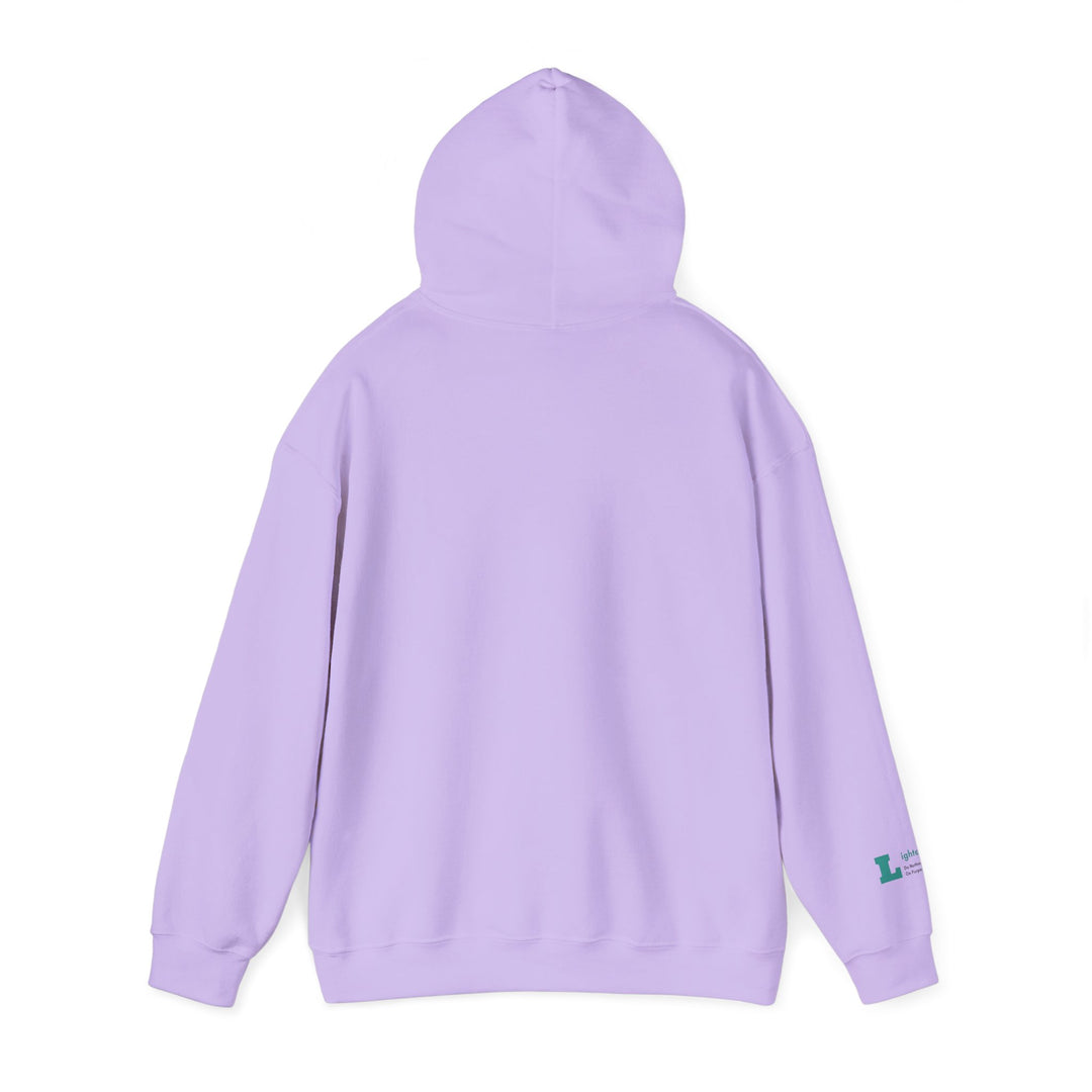 Lighten Up – Golden Snub-Nosed Monkey | Empowered & Bold Series | Unisex Heavy Blend™ Hooded Sweatshirt | Eco-Friendly Apparel