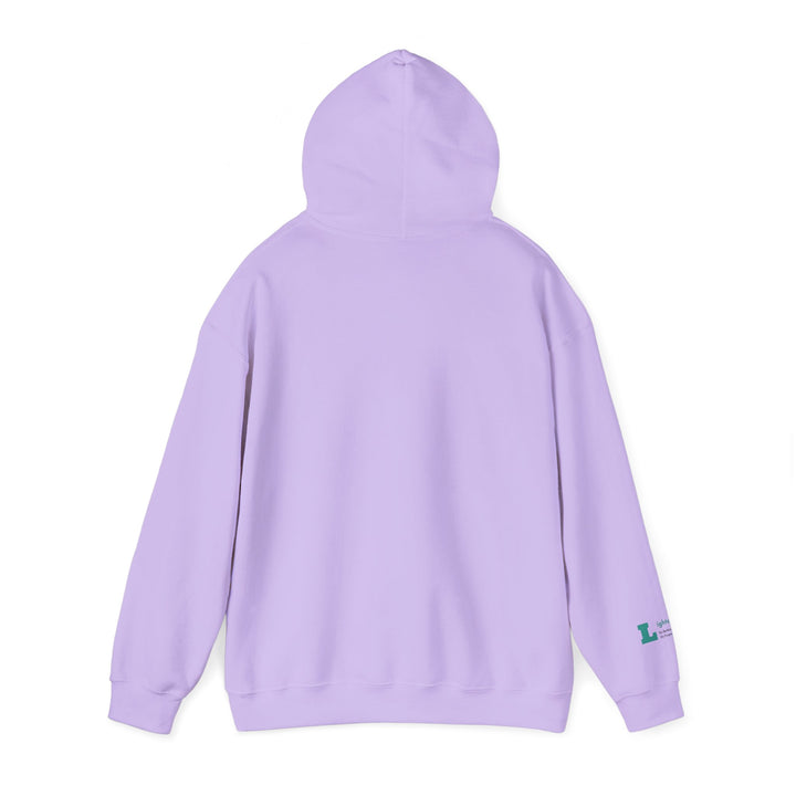 Lighten Up – Golden Snub-Nosed Monkey | Empowered & Bold Series | Unisex Heavy Blend™ Hooded Sweatshirt | Eco-Friendly Apparel