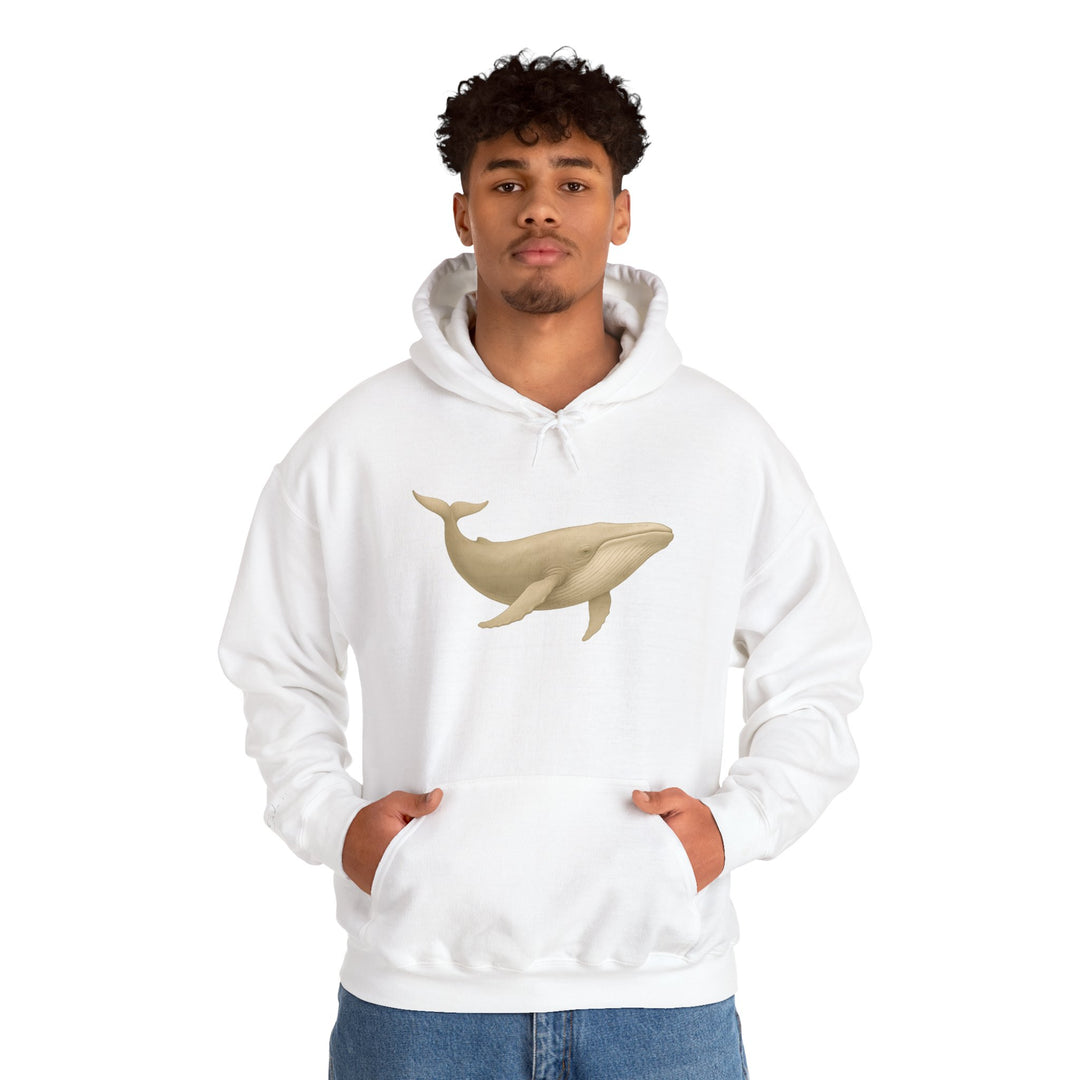 Endure – Blue Whale Edition | Connected & Compassionate Series | Unisex Heavy Blend™ Hooded Sweatshirt | Eco-Friendly Apparel