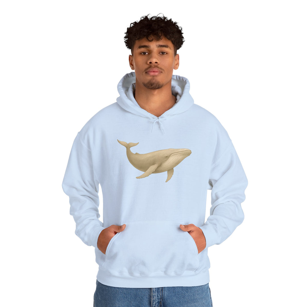 Endure – Blue Whale Edition | Connected & Compassionate Series | Unisex Heavy Blend™ Hooded Sweatshirt | Eco-Friendly Apparel