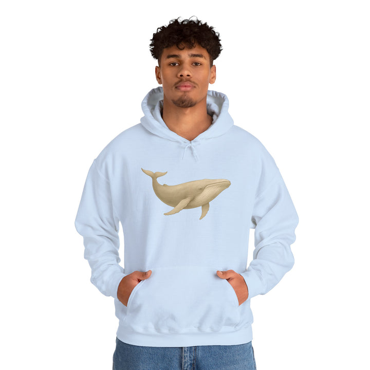 Endure – Blue Whale Edition | Connected & Compassionate Series | Unisex Heavy Blend™ Hooded Sweatshirt | Eco-Friendly Apparel