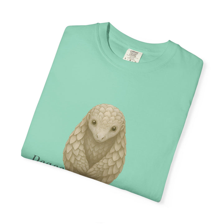 Peace Needs No Armor – Pangolin | Calm & Centered | Sketch Series by Pure Perspective | Eco Friendly Graphic Tee