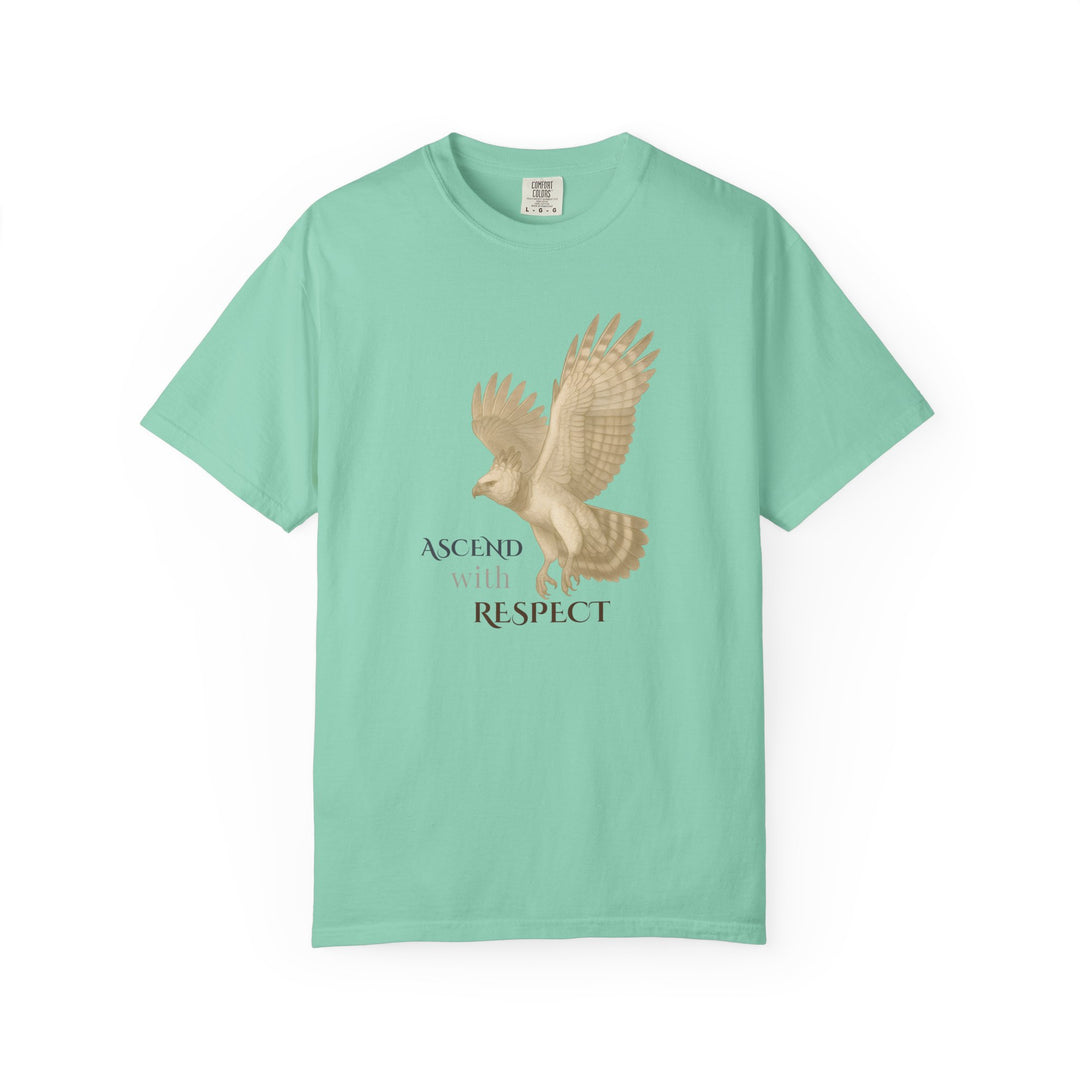 Ascend with Respect – Harpy Eagle | Empowered & Bold | Sketch Series by Pure Perspective | Eco Friendly Graphic Tee